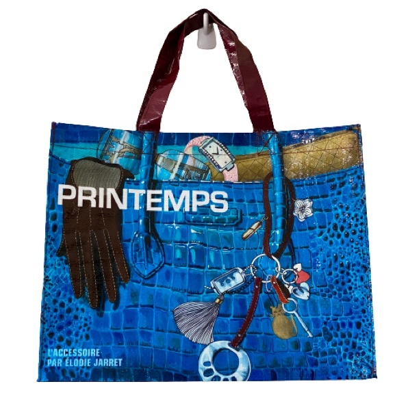 Printemps French Shopping Tote L’Accessoire Par Élodie Jarret Paris - Picture 9 of 10